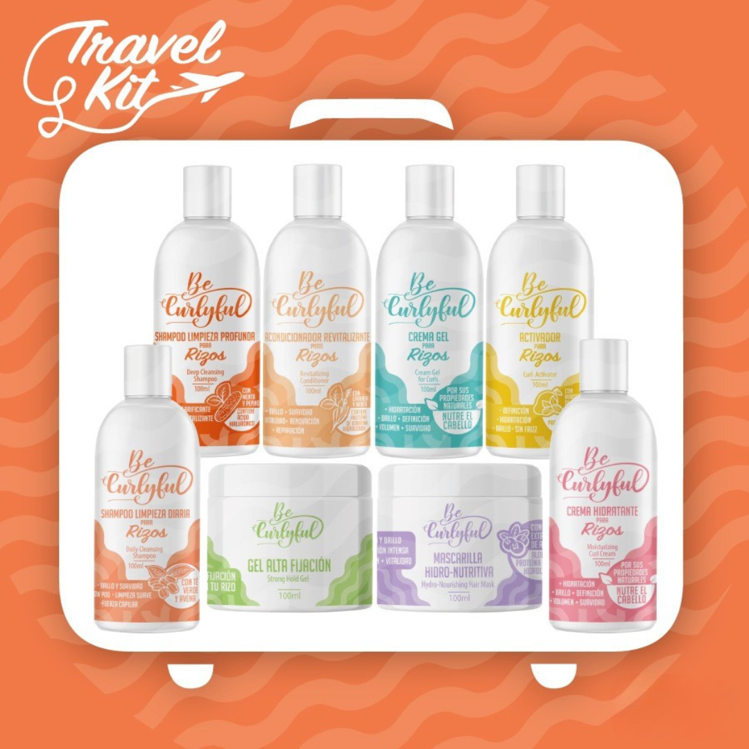 Be Curlyful- Kit Viajero
