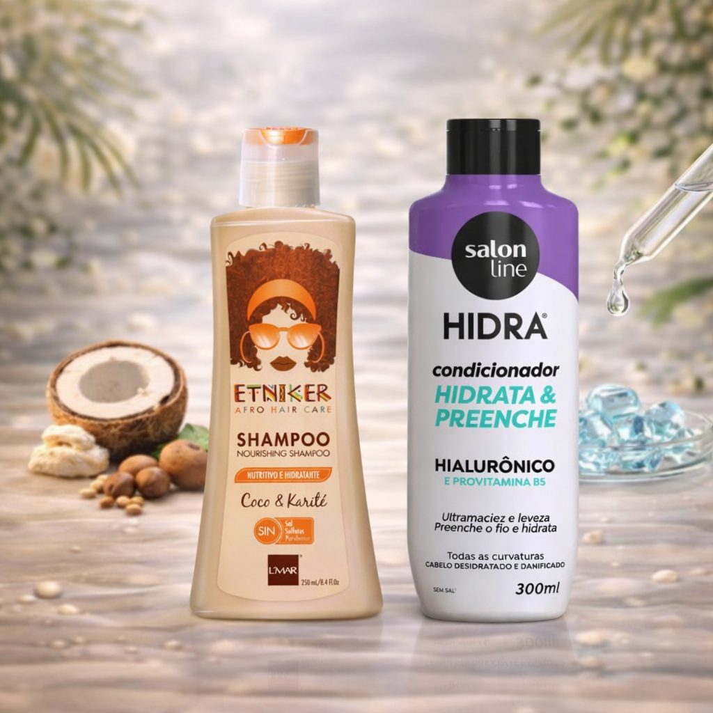 Kit de Lavado Super Hidratante Cuero Cabelludo y Cabellos secos