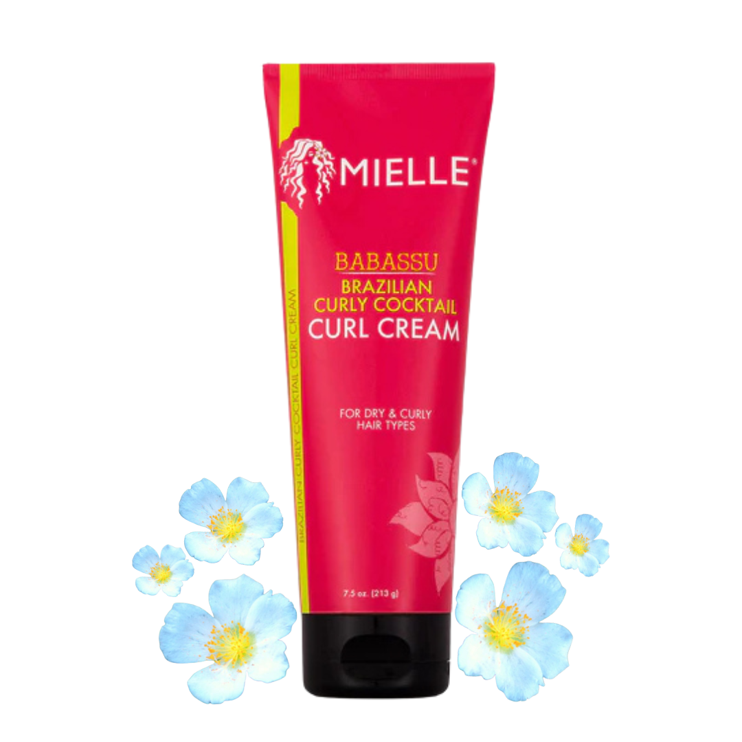 Mielle-Brazilian Curly Cocktail Curl Cream/Crema de rizos de cóctel rizado brasileño