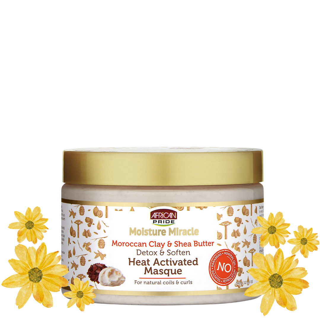 African Pride - Mascarilla Shea Butter & Moroccan Clay