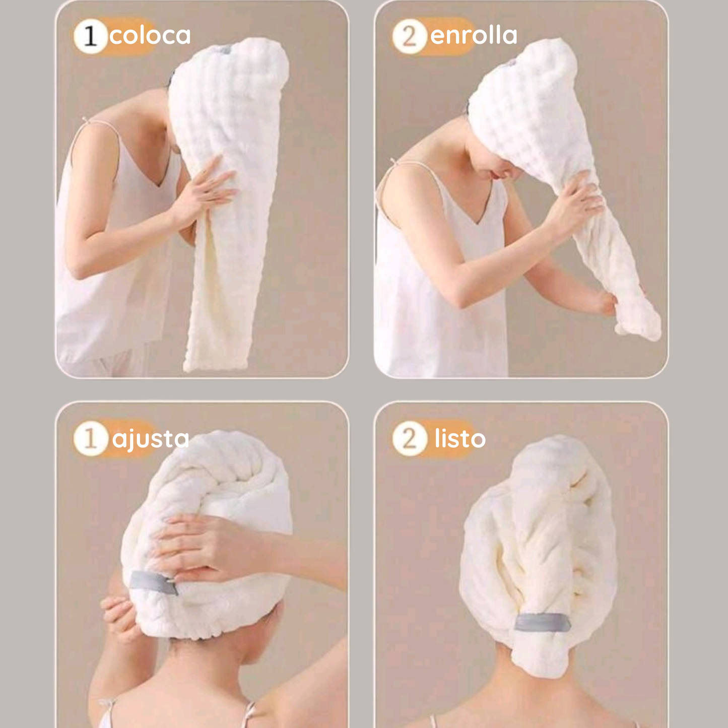 Turbante de Microfibra